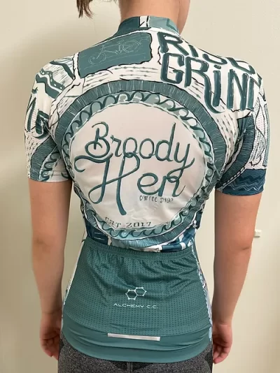 Broody Hen Cycling Shirt